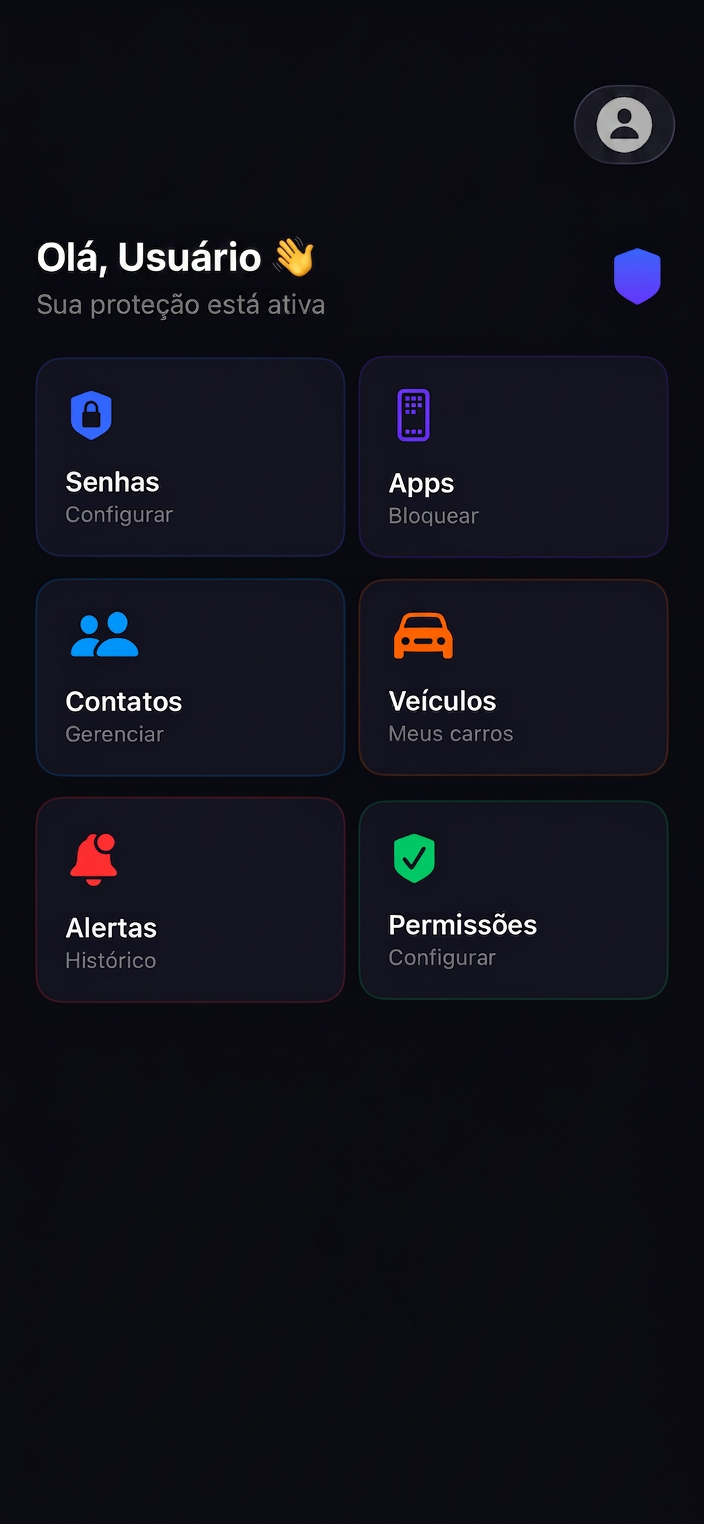 Tela inicial do app PPPIX